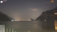 Archiv Foto Webcam Gardasee - Torbole 03:00
