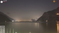 Archiv Foto Webcam Gardasee - Torbole 01:00