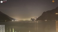 Archived image Webcam Lake Garda: Torbole 21:00
