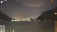 Archiv Foto Webcam Gardasee - Torbole 23:00