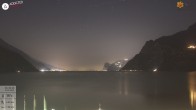 Archiv Foto Webcam Gardasee - Torbole 23:00