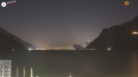 Archiv Foto Webcam Gardasee - Torbole 03:00