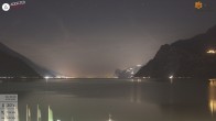 Archiv Foto Webcam Gardasee - Torbole 23:00
