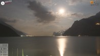 Archiv Foto Webcam Gardasee - Torbole 23:00