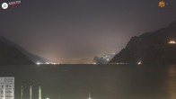 Archiv Foto Webcam Gardasee - Torbole 01:00