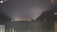 Archiv Foto Webcam Gardasee - Torbole 03:00