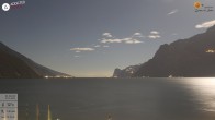 Archiv Foto Webcam Gardasee - Torbole 03:00