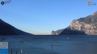 Archiv Foto Webcam Gardasee - Torbole 08:00