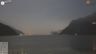 Archiv Foto Webcam Gardasee - Torbole 01:00