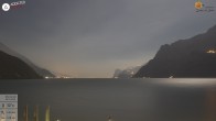 Archiv Foto Webcam Gardasee - Torbole 03:00