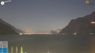 Archiv Foto Webcam Gardasee - Torbole 03:00