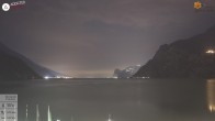 Archived image Webcam Lake Garda: Torbole 22:00