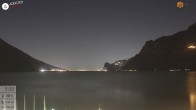 Archiv Foto Webcam Gardasee - Torbole 23:00