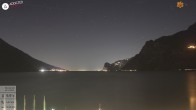 Archiv Foto Webcam Gardasee - Torbole 03:00