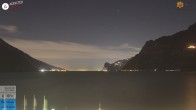 Archiv Foto Webcam Gardasee - Torbole 01:00