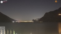 Archived image Webcam Lake Garda: Torbole 01:00