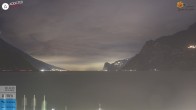 Archiv Foto Webcam Gardasee - Torbole 21:00