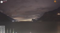 Archiv Foto Webcam Gardasee - Torbole 01:00