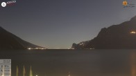 Archiv Foto Webcam Gardasee - Torbole 01:00