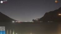 Archiv Foto Webcam Gardasee - Torbole 03:00