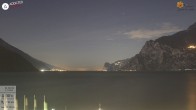 Archived image Webcam Lake Garda: Torbole 23:00