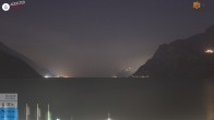 Archiv Foto Webcam Gardasee - Torbole 01:00