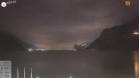 Archived image Webcam Lake Garda: Torbole 01:00