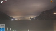 Archiv Foto Webcam Gardasee - Torbole 23:00