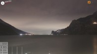 Archiv Foto Webcam Gardasee - Torbole 23:00