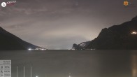 Archiv Foto Webcam Gardasee - Torbole 03:00