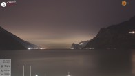 Archiv Foto Webcam Gardasee - Torbole 23:00