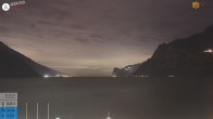 Archiv Foto Webcam Gardasee - Torbole 01:00