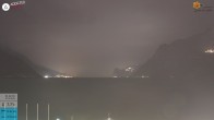 Archiv Foto Webcam Gardasee - Torbole 21:00