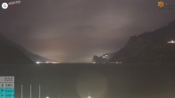 Archiv Foto Webcam Gardasee - Torbole 01:00