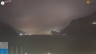 Archiv Foto Webcam Gardasee - Torbole 03:00