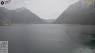 Archived image Webcam Achensee - View Hotel Post Pertisau 15:00