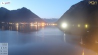 Archived image Webcam Achensee - View Hotel Post Pertisau 03:00