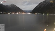 Archiv Foto Webcam Achensee: Blick vom Hotel Post am Achensee 01:00