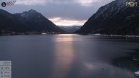 Archiv Foto Webcam Achensee: Blick vom Hotel Post am Achensee 06:00