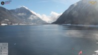 Archiv Foto Webcam Achensee: Blick vom Hotel Post am Achensee 09:00