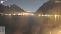 Archiv Foto Webcam Achensee: Blick vom Hotel Post am Achensee 03:00