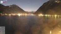 Archiv Foto Webcam Achensee: Blick vom Hotel Post am Achensee 05:00