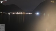 Archived image Webcam Achensee - View Hotel Post Pertisau 23:00