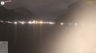 Archived image Webcam Achensee - View Hotel Post Pertisau 01:00