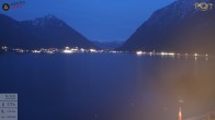 Archiv Foto Webcam Achensee: Blick vom Hotel Post am Achensee 17:00