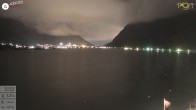 Archived image Webcam Achensee - View Hotel Post Pertisau 23:00