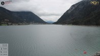 Archived image Webcam Achensee - View Hotel Post Pertisau 11:00