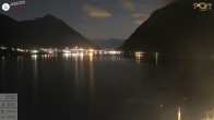 Archiv Foto Webcam Achensee: Blick vom Hotel Post am Achensee 01:00