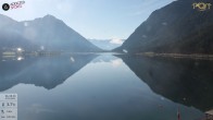 Archiv Foto Webcam Achensee: Blick vom Hotel Post am Achensee 07:00