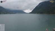 Archiv Foto Webcam Achensee: Blick vom Hotel Post am Achensee 09:00